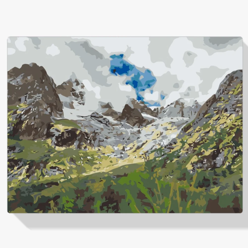 Pintura Diamante - Mont Blanc