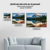 Pintura Diamante - Montañas antes del sol