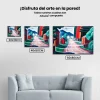 Pintura Diamante - Motivo de luz en el oeste de Nueva Jersey