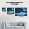 Pintura Diamante - Muelle de noche