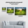 Pintura Diamante - Naturaleza verde