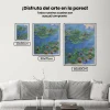 Pintura Diamante - Nenúfares rojos