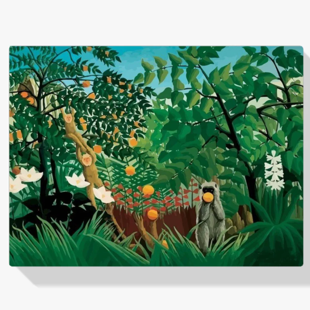 Pintura Diamante - Paisaje Exótico