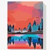 Pintura Diamante - Paisaje de invierno 2