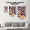 Pintura Diamante - Pareja en el camino del bosque