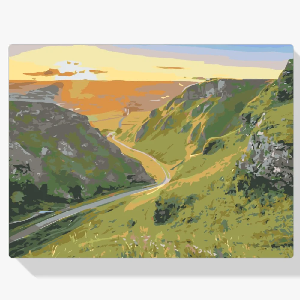 Pintura Diamante - Parque Nacional, Reino Unido