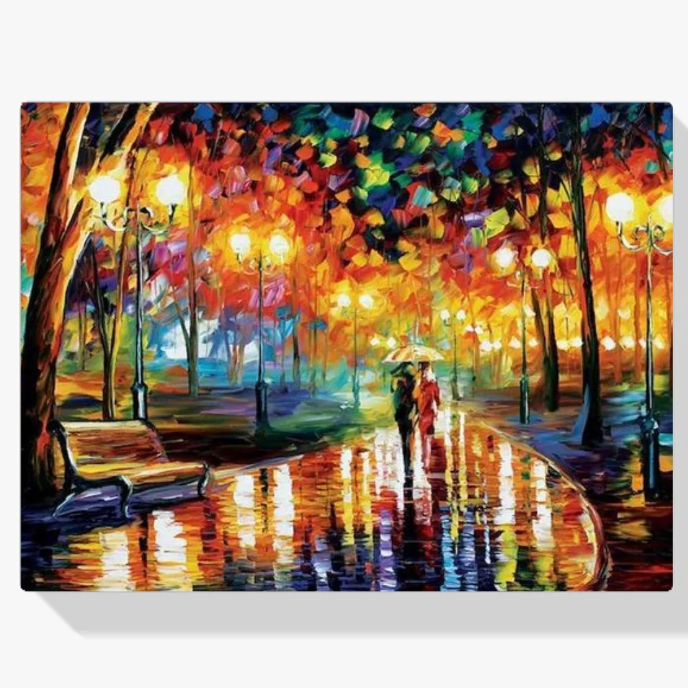 Pintura Diamante - Parque Romántico