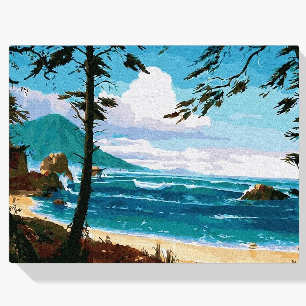 Pintura Diamante - Paseo matutino