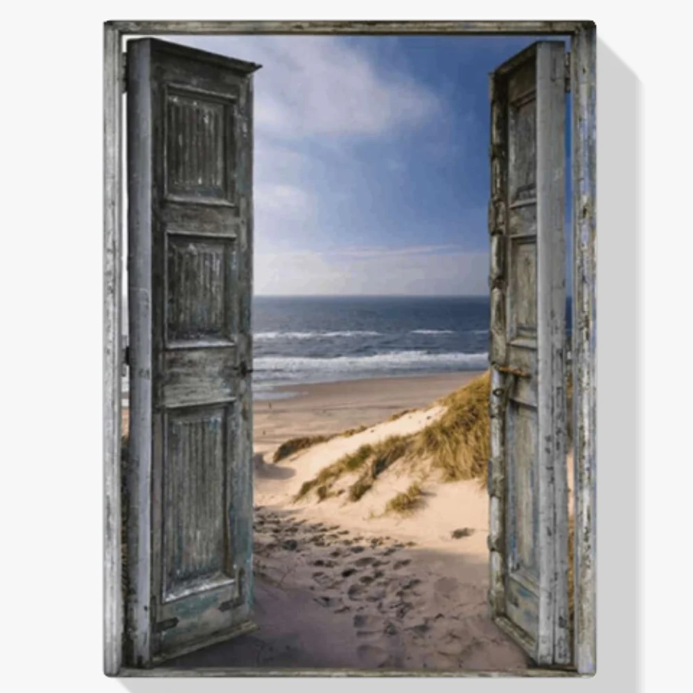 Pintura Diamante - Paseo por la playa