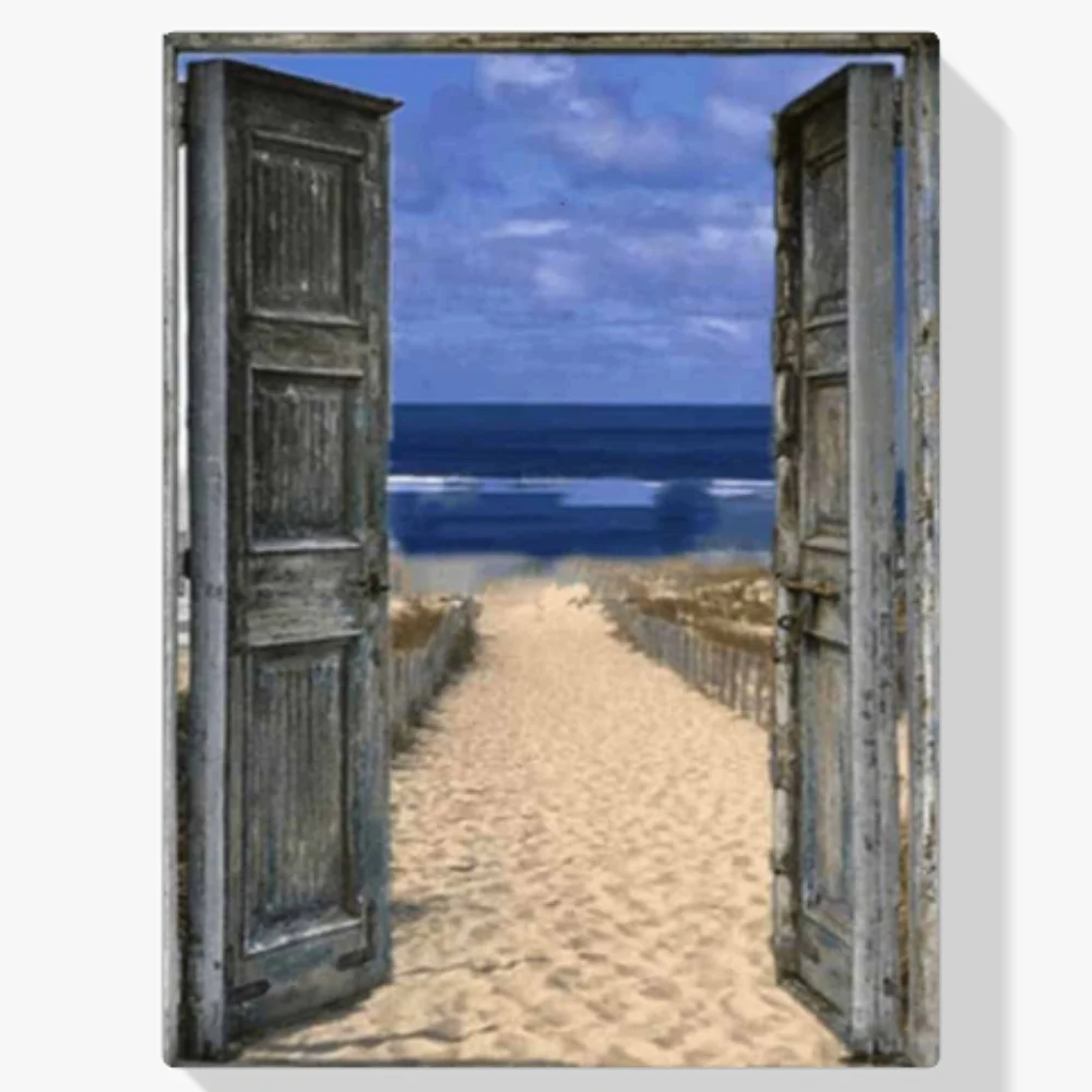 Pintura Diamante - Paseo por las dunas