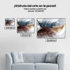 Pintura Diamante - Plumas | Gran Formato Versión 3
