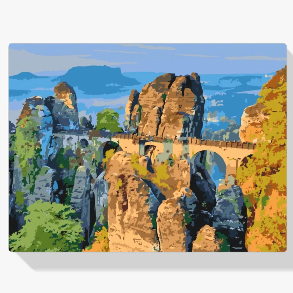 Pintura Diamante - Puente Bastei