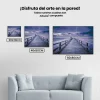 Pintura Diamante - Puente sobre el Mar Báltico