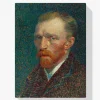 Pintura Diamante - Retrato de Vincent van Gogh