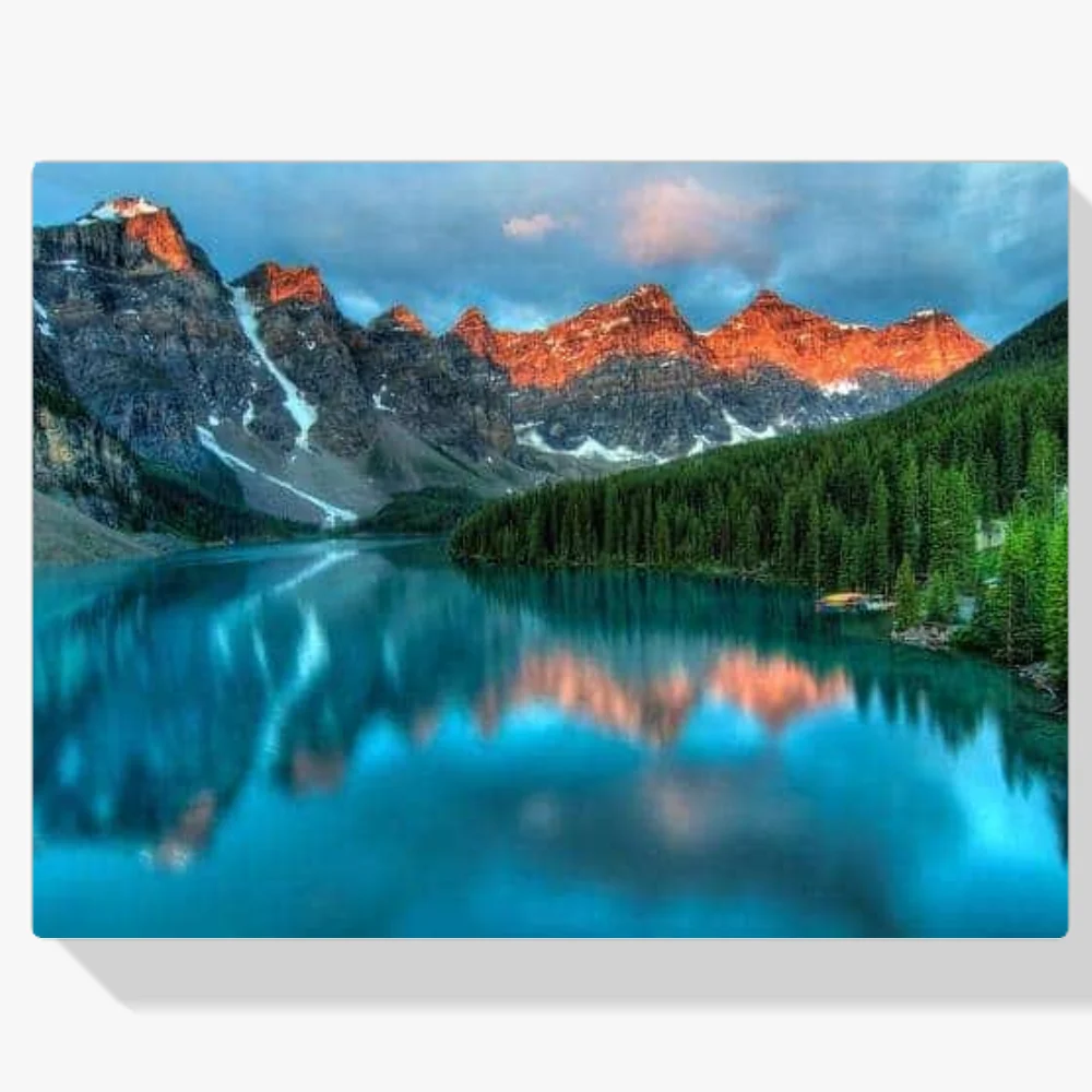 Pintura Diamante - Río en Canadá