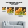 Pintura Diamante - Tulipán amarillo al sol