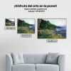 Pintura Diamante - Un camino de herradura en Tahití