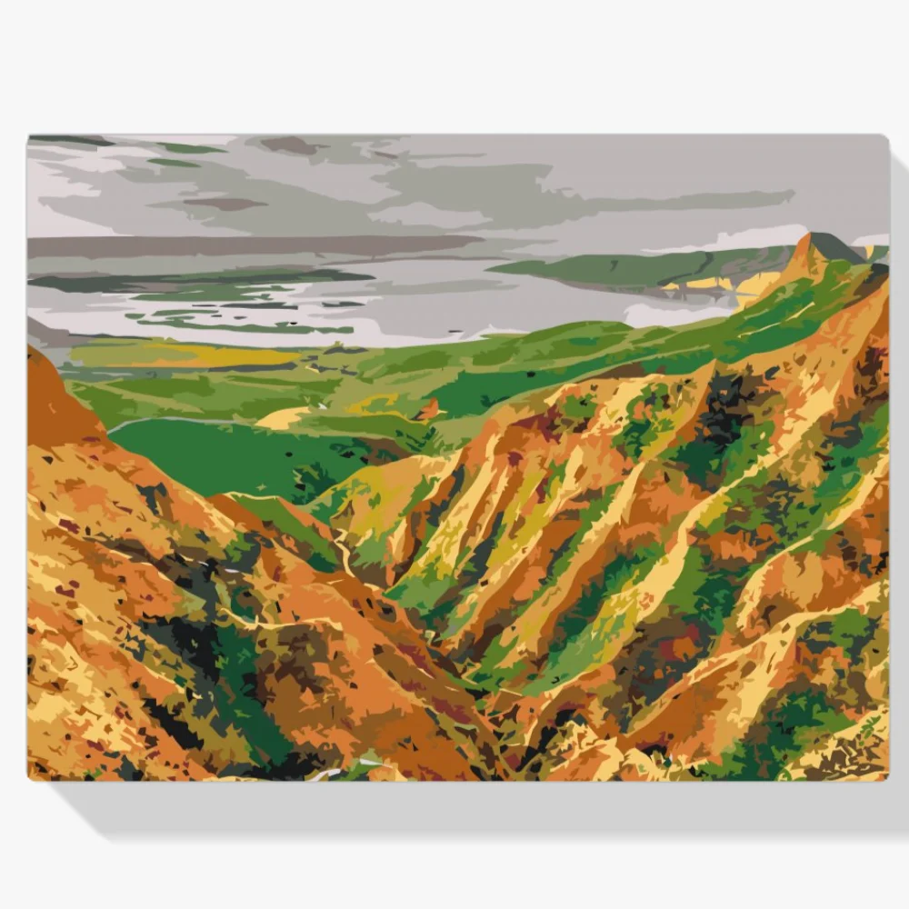 Pintura Diamante - Útesy Barrancas de Burujón, Toledo