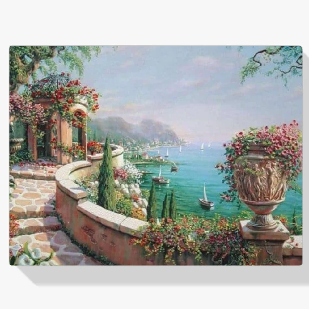 Pintura Diamante - Ver con niebla