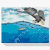 Pintura Diamante - Águila a la caza