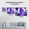 Pintura Diamante - Amante de la paloma morada