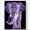 Pintura Diamante - Amante de los elefantes
