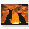 Pintura Diamante - Amigos del perro