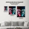 Pintura Diamante - Amor lobo