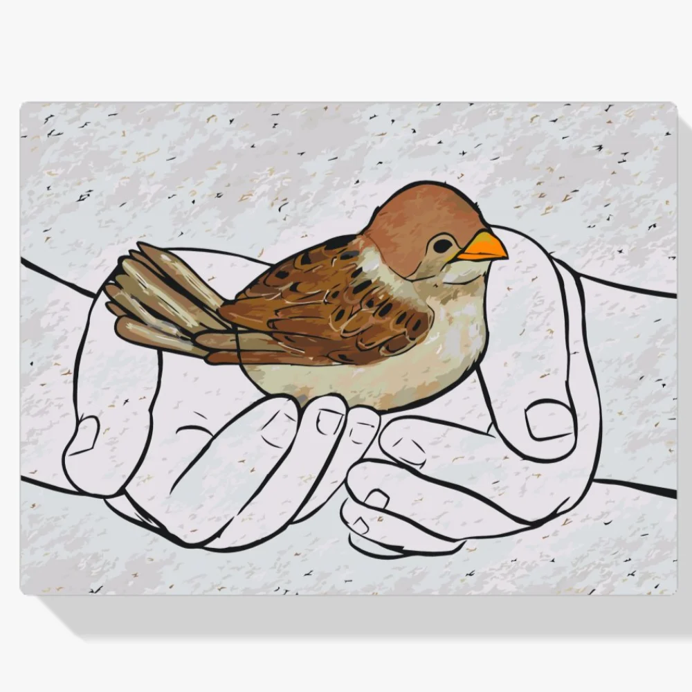 Pintura Diamante - Amor por los animales