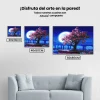 Pintura Diamante - Árbol de medianoche