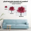 Pintura Diamante - Árbol rojo