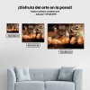 Pintura Diamante - Ardilla y pájaro