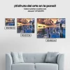Pintura Diamante - Atardecer tormentoso