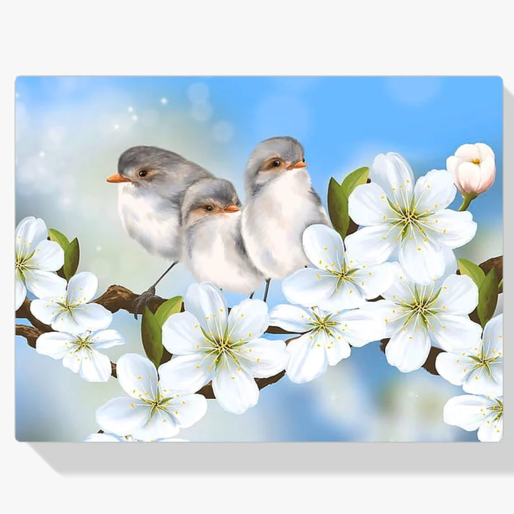 Pintura Diamante - Aves de traspatio