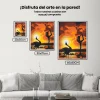 Pintura Diamante - Bailando al atardecer