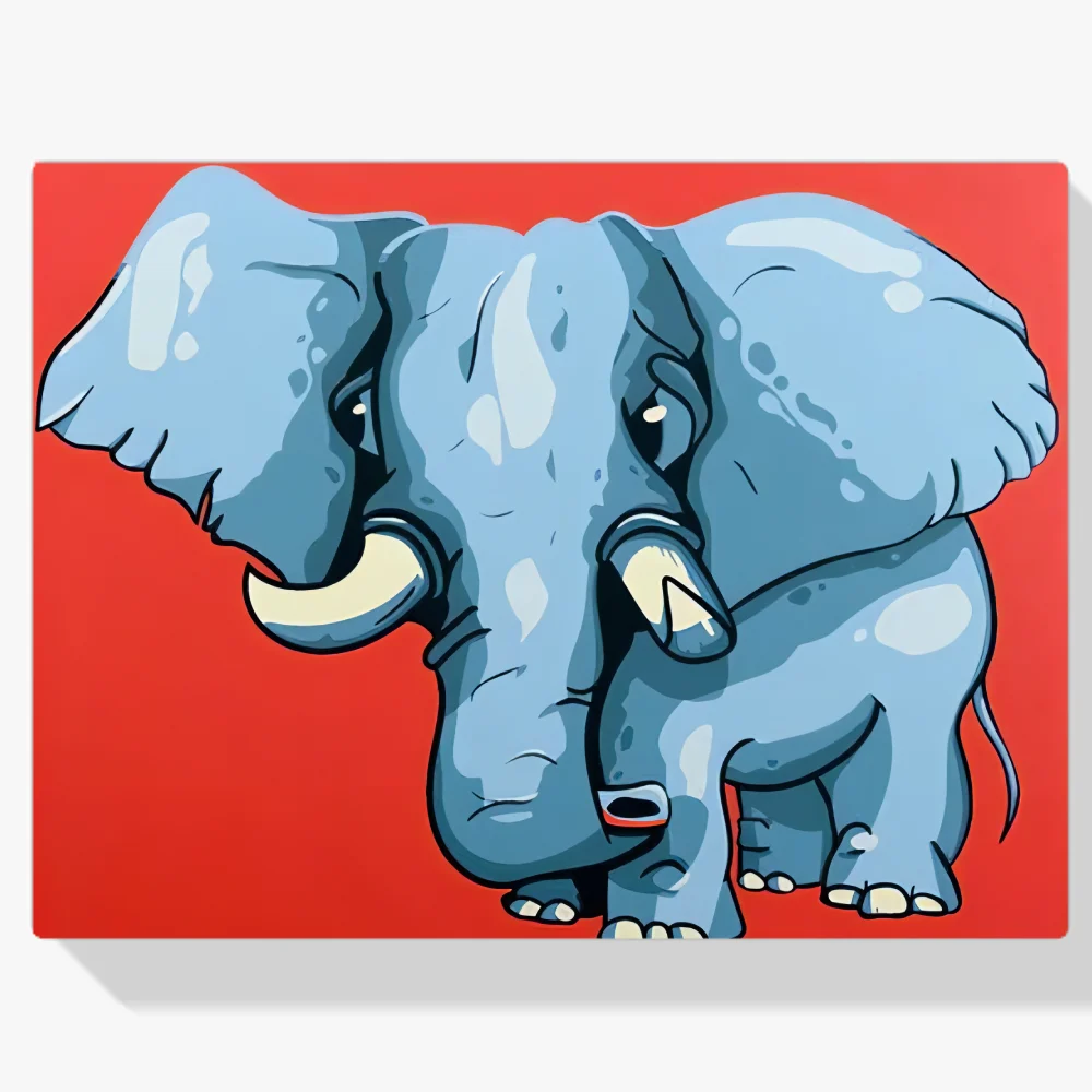 Pintura Diamante - Bebé elefante
