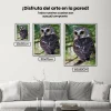 Pintura Diamante - Búho de ojos amarillos