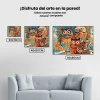 Pintura Diamante - Búhos