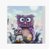 Pintura Diamante - Búhos infantiles
