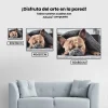 Pintura Diamante - Bulldog cansado