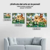 Pintura Diamante - Caballo Perro Gato Loro Pájaros