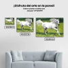 Pintura Diamante - Caballo blanco