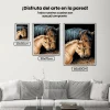 Pintura Diamante - Caballo con potro
