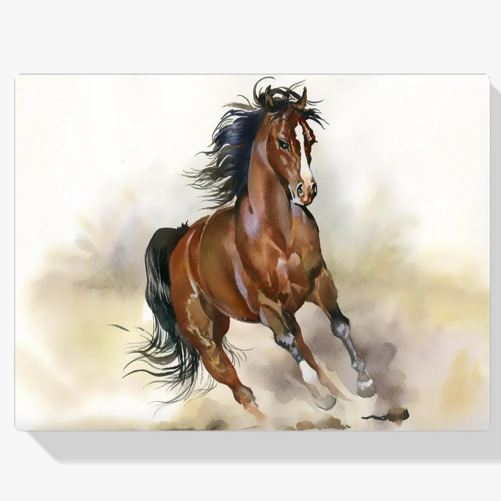 Pintura Diamante - Caballo corredor