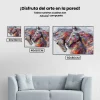 Pintura Diamante - Caballo de colores