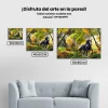 Pintura Diamante - Caballo en el bosque