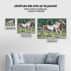Pintura Diamante - Caballo en el corral