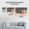 Pintura Diamante - Caballos al galope