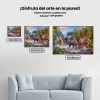 Pintura Diamante - Caballos corredores