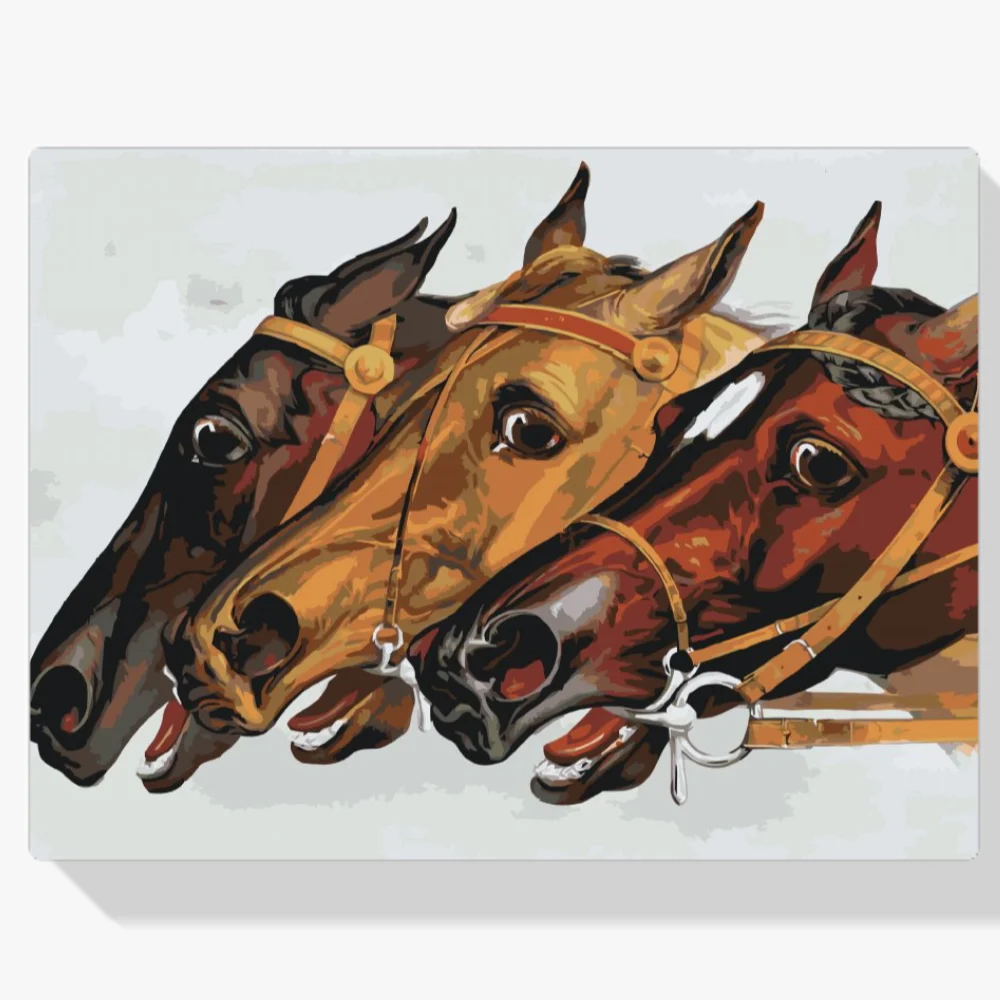 Pintura Diamante - Caballos de carreras